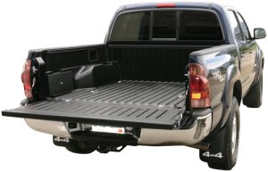 Toyota Tacoma Truck Bed Lockbox - Side - Tuffy Products - 3-Digit Combo - Black - `05-`22